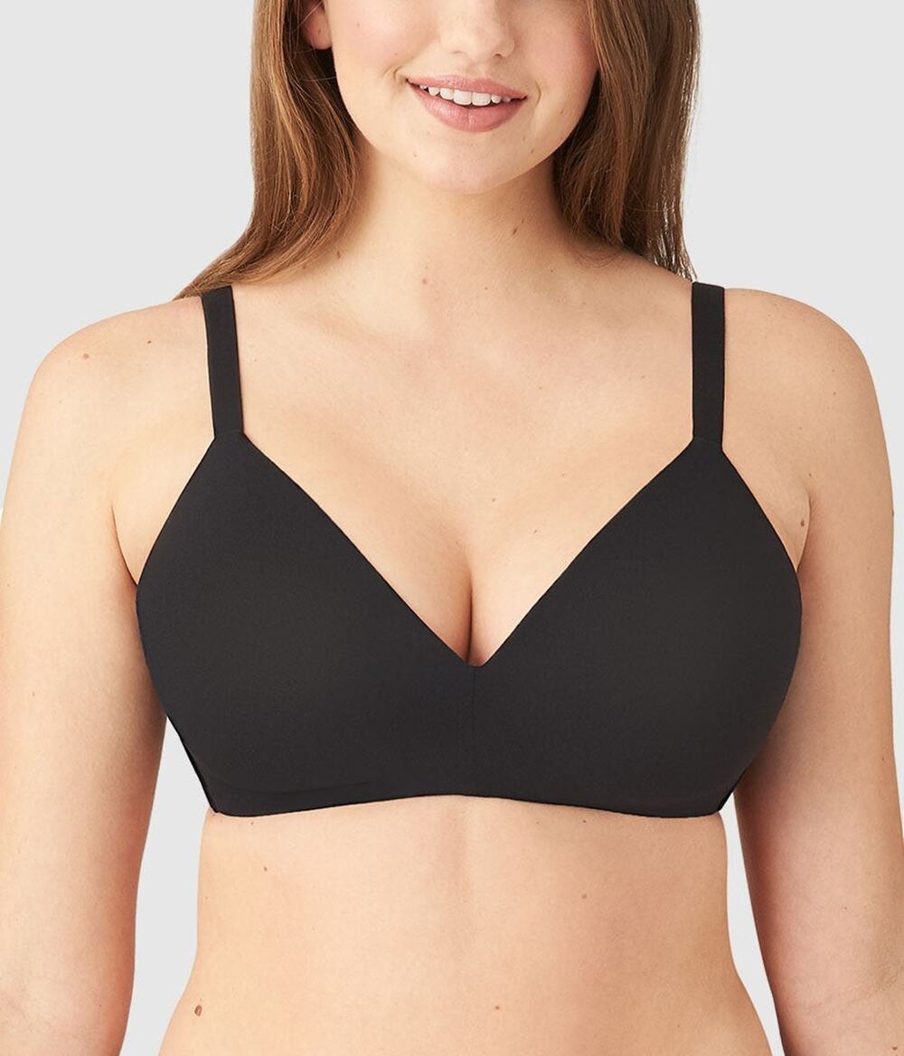Wacoal How Perfect Black Size 32C Wireless T-Shirt Bra